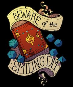 an image of a book with the words beware of the smilingdom