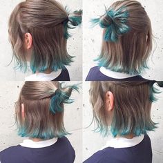 Japanese Hair Trends, Haircuts For Women Over 50, Hair Fixing, Hairstyles And Haircuts, Dyed Hair Inspiration, Hair Guide, Pretty Hair Color, Beautiful Hairstyles, Hair Color And Cut