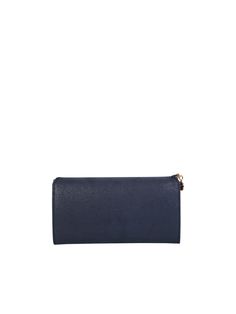 Composition: 100% Polyester Lining: 67% Polyurethane, 33% Polyester Textured Leather Evening Wallets, Textured Leather Clutch Wallet For Evening, Elegant Evening Blue Wallets, Elegant Blue Evening Wallets, Evening Bifold Clutch With Interior Card Slots, Elegant Bifold Clutch With Removable Pouch, Formal Compact Leather Clutch, Evening Clutch With Card Slots And Bifold Design, Chic Evening Wallet With Card Slots