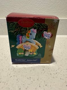 the littlest pony playset is in its box