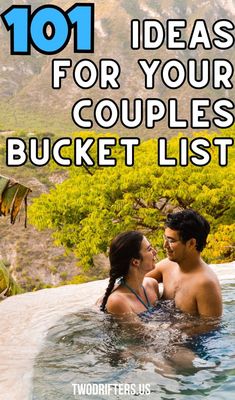 Couples Bucket List Ideas: 101 Ideas for 2024 🌟. Spark your imagination and deepen your bond with our extensive list of bucket list ideas for couples! From thrilling adventures to intimate experiences, find unique and memorable activities to add to your 2024 bucket list. Perfect for couples looking to make the new year unforgettable. #CouplesBucketList #AdventureTogether #2024Goals Adventures For Couples, Fun Adventures With Boyfriend, Summer Bucket List Couples, Adventurous Date Ideas, Couple Bucket List Relationships, Fun Couple Aesthetic, Bucket List Couples, Couples Bucket List Ideas, Vacation Ideas For Couples