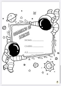 an image of a space themed certificate