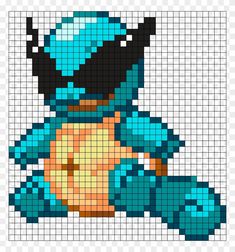 a pixellated image of a cartoon character