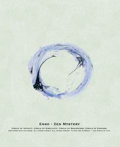 the cover to eno - zhen mystery's album, titled in blue and white