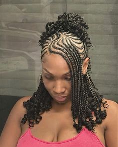 Top Braided Hairstyles, Cute Braid Styles, Short Curly Haircut, Braids For Women, Hair Braid Patterns, Classy Looks