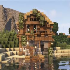 Modern Minecraft Houses Interiors, House Builds Minecraft, Modern Minecraft Houses Tutorials, Minecraft House Survival, Minecraft House Ideas Survival, Simple Minecraft House, Minecraft House Blueprints, Minecraft Houses Tutorials, Minecraft Houses Modern