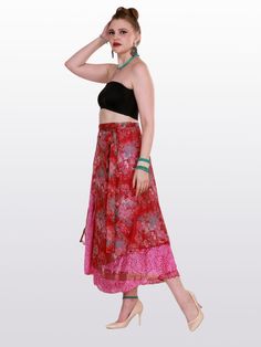 Style:  Wrap magic Quantity: 5 Pcs Color: Mix assorted Measurement (Approx.) : Height: 36 inches & Width: 60 inches Category: Magic Wrap Sari skirts Wrap Blanket Skirt, Silk Dress Sleeve, Magic Wrap Skirt, Beach Dresses Casual, Magic Skirt, Short Wrap Skirt, Sari Skirt, Flamenco Skirt, Magic Wrap