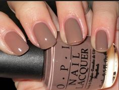 Nude Brown Nail Polish, Opi Brown Nail Polish Shades, Espresso Your Inner Self Opi, Opi Espresso Your Inner Self, Opi Chocolate, Opi Neutral, Mocha Nails, Nail Polish Dry Faster, Opi Nail Polish Colors