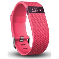 a pink wristband with the text, $ 50 for a new fitbit smart watch