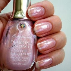 Sally Hansen Diamond Strength, No Chip Nails, Colorful Nail, Really Cute Nails, Dream Nails, Fire Nails, Funky Nails, Dope Nails, Sally Hansen