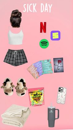 Sick dayyy🪱 Tips For When Your Sick, Sick Day Morning Routine, Sick Day Checklist, Things To Do When Sick At Home, Preppy Sick Day, Preppy Sick Day Routine, Selfcare When Sick, Things To Do When You’re Sick, Sick Aesthetics Cold