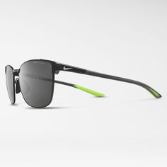 When your casual walk turns into a spontaneous run, find all-around comfort in the Nike Metal Fusion sunglasses. They're lightweight, durable and easy to get a locked-in fit with the adjustable, rubberized temple tips and nose pads for when the day suddenly cranks into high gear. Nose Bridge, Polarized Lenses, Polarized Sunglasses, Custom Fit, Metal Frame, The Day, Turn Ons, Sunglasses, Nike