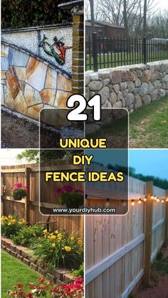 Transform your outdoor space with these 21 unique DIY fence ideas. From repurposed materials and creative designs to functional and stylish solutions, these projects offer a variety of options to suit any taste and budget. Perfect for adding personality and privacy to your yard, while showcasing your DIY skills. Horizontal Fence, Diy Fence, Modern Fence, Fence Ideas, Privacy Fence, Unique Diy, Creative Designs, Individual Style