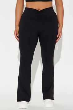 Available In Black. Active Yoga Pant High Waisted Elastic Waistband Super soft Ruched Detail Low Impact Stretch Pair with "Pilates Girl Active Top" 75% Nylon 25% Spandex Imported | Pilates Girl Active Flare Pant in Black size XS by Fashion Nova Pilates Girl, Active Top, Flare Pant, Yoga Pant, Active Leggings, Flare Pants, Yoga Pants, New Black, Pilates