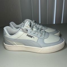 Puma Carter New, Size 11, Very Comfy, Last One! 395193-08 Gray Puma Sneakers For Sports, Gray Sporty Puma Sneakers, Sporty Gray Puma Sneakers, Shoes Puma, Puma Shoes, Last One, Men's Shoes, Man Shop, Cream