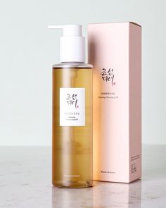 Lightweight, Micellar Cleansing Oil The Beauty of Joseon Ginseng Cleansing Oil is a first cleanser/makeup remover made with 50% soybean oil and 0.1% ginseng seed oil using the micellar technology. The smooth texture glides over skin to gently yet effectively lift and remove sunscreen, makeup and other oily impurities without clogging the pores. Great for Skin Types: All Skin types including sensitiveSkin Concerns: Clogged Pores, Fine Lines, Dryness Why We Love it Beauty of Joseon’s Ginseng Clean Ginseng Cleansing Oil, Waterproof Makeup Remover, Beauty Of Joseon, Oil Based Cleanser, Pretty Skin Care, Oil Cleanser, Soybean Oil, Waterproof Makeup, Cleansing Oil