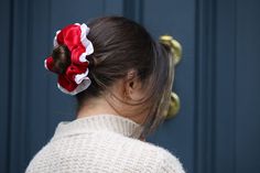 🎄✨ It's Beginning to Look a Lot Like Christmas! ✨🎄 Introducing our Holiday Special - a luxurious Red and White Velvet Scrunchie, handcrafted to add cheer and charm to your festive season! 🎅❤️ Embrace the holiday spirit with this eye-catching accessory, perfect for Christmas gatherings or as a thoughtful stocking stuffer. Its plush velvet texture and vibrant colors are sure to turn heads and bring a dash of holiday joy to any outfit. 🌟🎁 Red Scrunchie Dress, Christmas Scrunchies, Christmas Hair Scrunchie, Valentines Day Scrunchies, Velvet Hair Scrunchies, Velvet Scrunchie, Christmas Gathering, White Velvet, Holiday Joy