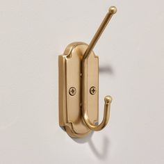 an image of a door handle on a white wall