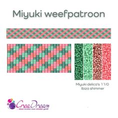 an advertisement with different colors and patterns for the japanese pattern book, mijuki weeffaatron