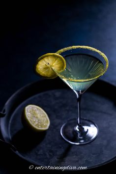 The Best Limoncello Martini Lemon Drop Martini Recipe, Pineapple And Coconut, Summer Flavors