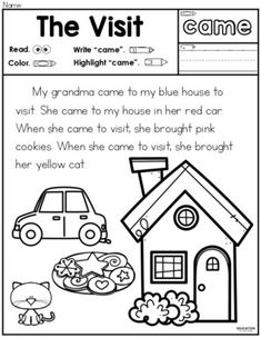 a coloring page for the visit