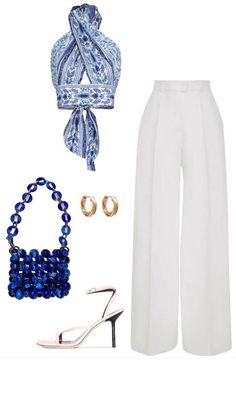 Capsule Wardrobe, Wooden Blue Bead Bag, Woman Handbag, Blue Bead Wood Bag, Blue Bead Bag, Bead Bag, Bead Bag Handle, Bag, Blue Wood Bag, Mothers Day Gift,Crystal Beaded Bag,For Women,Earpods Bags Stile Kendall Jenner, Mode Zara, Outfit Chic, Looks Chic, Fancy Outfits, Looks Style, Mode Inspiration, Lookbook Outfits, Elegant Outfit