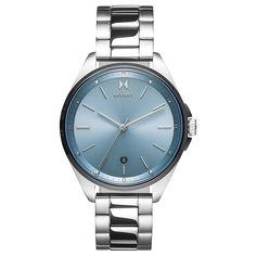 women's everyday watch inspired by the colors of the open ocean. shop watches for women with blue dials and silver bracelets. free shipping + free returns. Minimalist Watch Women, Classic Jewelry Pieces, Everyday Watch, Silver Watches Women, Polarized Glasses, Open Ocean, Watches For Women, Blue Light Glasses, Watch Women