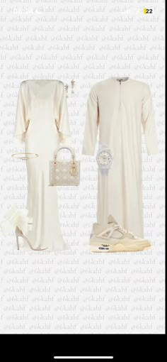 Modest Couple Outfits, Fashion Identity Design, Eid Outfits 2024, Classy Outfits White, Saudi Outfit, Hijabi Summer Fits, Classy Modest Fashion, Hijabi Baddie, Dubai Vibes