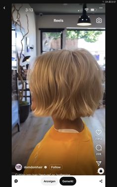 Choppy Bob Hairstyles, Messy Short Hair, Edgy Short Hair, Short Blonde, Favorite Hairstyles, Short Hair Haircuts