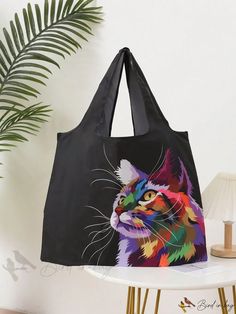 Bird in Bag - Foldable Polyester Pattern Storage Bag Western Tote Bags, Pattern Storage, Bride Tote Bag, Rose Tote Bag, Fringe Tote Bag, Canvas Leather Tote Bag, Bride Tote, Louis Vuitton Artsy Mm, Louis Vuitton Artsy