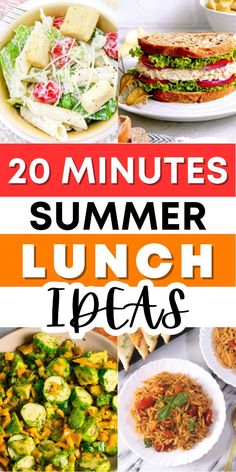 the top 20 summer lunch ideas