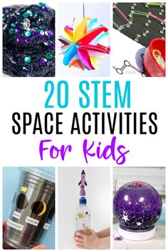 Stem Space Activities, Space Stem Activities, Space Camp Activities, Kids Engineering Projects, Space Stem, Moon Craters, Stem Activities For Kids, Planet Crafts