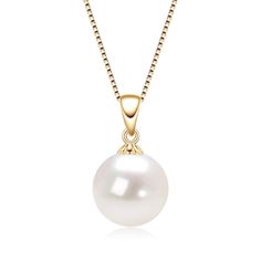 PRICES MAY VARY. [Classic & Elegant Design] Simple yet very elegant white pearl necklace. It makes a bold statement of sheer elegance. This simple but delicate collection. Perfectly embodies minimalist aesthetics. A classic freshwater pearl necklace for women. [Material Detail] The gold pearl necklace is exquisitely crafted with high-quality sterling silver. The length of the white pearl pendant is 18"(45cm) and 2" extender chain, which fits of most women. [Splendid Luster & Smooth Surface] This Single Pearl Pendant, Simple Pearl Necklace, Single Pearl Necklace, Single Pearl, Simple Pearl, White Pearl Necklace, Pearl Necklaces, Gold Pearl Necklace, Great Gifts For Mom