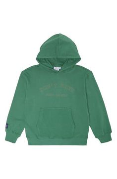 Soft organic cotton enhanced with stretch feels just perfect in a bright hoodie stitched with tonal embroidery urging skating over hating. Fixed hood Kangaroo pocket 95% organic cotton, 5% elastane Machine wash, tumble dry Imported Green Cotton Hoodie With Adjustable Hood, Green Sporty Hoodie With Embroidered Logo, Green Sporty Hoodie With Adjustable Hood, Sporty Green Hoodie With Embroidered Logo, Sporty Green Hoodie With Adjustable Hood, Winter Sporty Hoodie With Embroidered Logo, Sporty Winter Hoodie With Embroidered Logo, Green Hooded Sweatshirt With Embroidered Logo, Tonal Embroidery