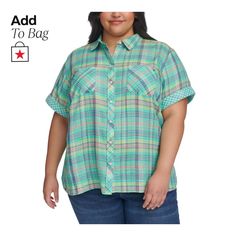 in stock Plus Size Plaid, Camp Shirt, Plaid Shorts, Camping Shirt, Oasis, Tommy Hilfiger, Pick Up, In Store, Buy Online