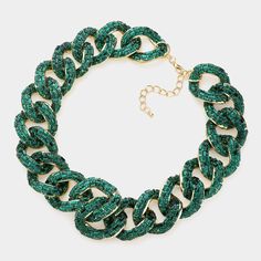 Necklace Size : 19" L + 2.5" L Decor Size : 1.25" L Chunky Chain Necklace, Chunky Chain Necklaces, Necklace Size, Necklace Sizes, Lowest Price, Chain Necklace, On Sale, Chain, Stone