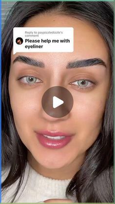 Blue Eyes White Eyeliner, Top Waterline Eyeliner, Applying Liquid Eyeliner, Clean Eyeliner Look, Top Eyeliner How To Apply, Tightline Eyeliner Tutorials, Winged Eyeliner With Eyeshadow, How To Apply Liquid Eyeliner, Soft Eyeliner Look