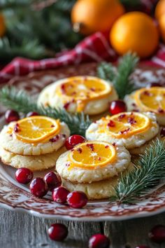 Delightful sugar cookies infused with cranberry and orange flavors for a holiday-inspired treat. Perfect with a warm drink! #CranberryCookies #HolidayDesserts #FestiveBaking #ChristmasCookies