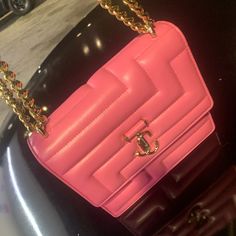 Brand New Jimmy Choo Bag Pink Jimmy Choo Purse, Jimmy Choo Bags, Jimmy Choo Handbags, Jimmy Choo Bag, Jimmy Choo, Limited Time, Brand New, Handbags, Fashion Design