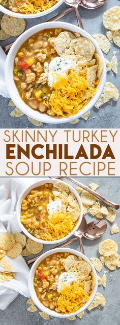 Enchilada Soup Recipe, Ground Turkey Soup, Turkey Enchiladas, Enchilada Soup, Healthy Turkey, Turkey Soup, Recipes With Marshmallows, Soup Dinner