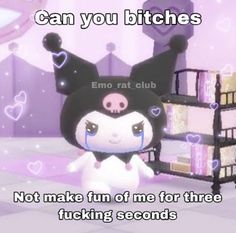 Sanrio Reaction, Emo Rat, All My Rage, Sanrio Memes, Kitty Images, A Rat