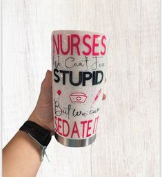 Epoxy tumbler is made to order.  Can personalize Nurse Tumbler, Epoxy Tumbler, Water Glasses, Tumbler, United States, Ships, Music Clothes, Water