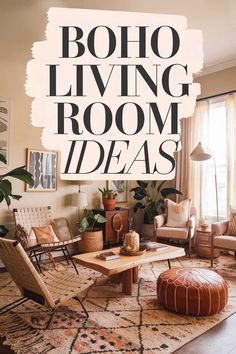 15+ Modern Boho Living Room Ideas for an Eclectic Look Sofa With Chaise Living Room Layout Bohemian, Green Boho Living Room Decor, Boho Living Room Light Fixture, Boho Living Room Neutral Colors, Trendy Home Decor 2023, Decorating With Plants In Living Room, Cheap Boho Decor Ideas, Cozy Boho Living Room Inspiration, Simple Boho Living Room