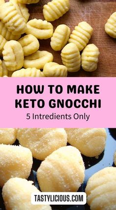 how to make keto gnocchi with 5 ingredients only