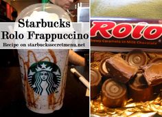 starbucks's rolo frappuccino is one of the most popular beverages