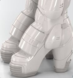 Futuristic Fashion Cyberpunk, Boots Design, Hero Costumes, Robot Design