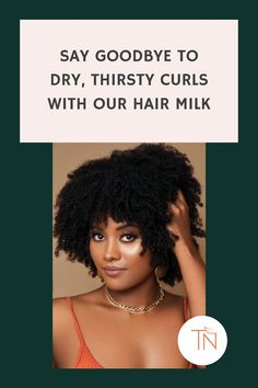 This is all you need to revive, define and moisturize your curls! Packed with vitamins and minerals, your curls will literally drink this milk up!