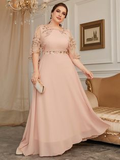 Plus Size Gala Dress, Shweshwe Dresses, Fashion Dresses Formal, Mesh Overlay Dress, Evening Dresses Plus Size, فستان سهرة, Gala Dresses, Latest African Fashion Dresses, Mesh Overlay