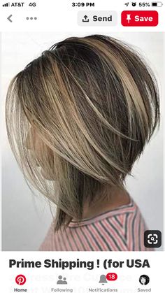 Feathered Hair Cut, Feathered Hair, Bob Hair Color, Angled Bob Hairstyles, Medium Hair Color, Messy Bob Hairstyles, Creative Hair Color, Short Brown Hair, Super Hair