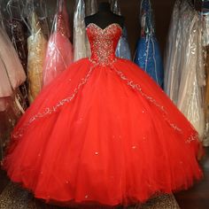 Nwt Sweetheart Bright Red Ballgown With Strapless Heart Neckline, Silver Beaded Bodice, Corset Lace Up Back, And Large Open Classic Tulle Skirt (Crinoline Not Included). Skirt Features Two Beaded And Embroidered Swoops In The Front Leading To A Small Sweep Train. Great For Prom, Homecoming, Wedding, Quinceanera, Quince, Sweet 16, Cosplay, And Formal Events. Designer: Mori Lee, Size 14 (Corset Fits Sizes 12-16), Color Stiletto Red. Red Ballgown, Mori Lee Bridesmaid Dresses, Corset Fits, Mori Lee Bridal, Black Lace Formal Dress, Mori Lee Wedding Dress, Strapless Homecoming Dresses, Red Quinceanera Dresses, Bridesmaid Dresses Strapless